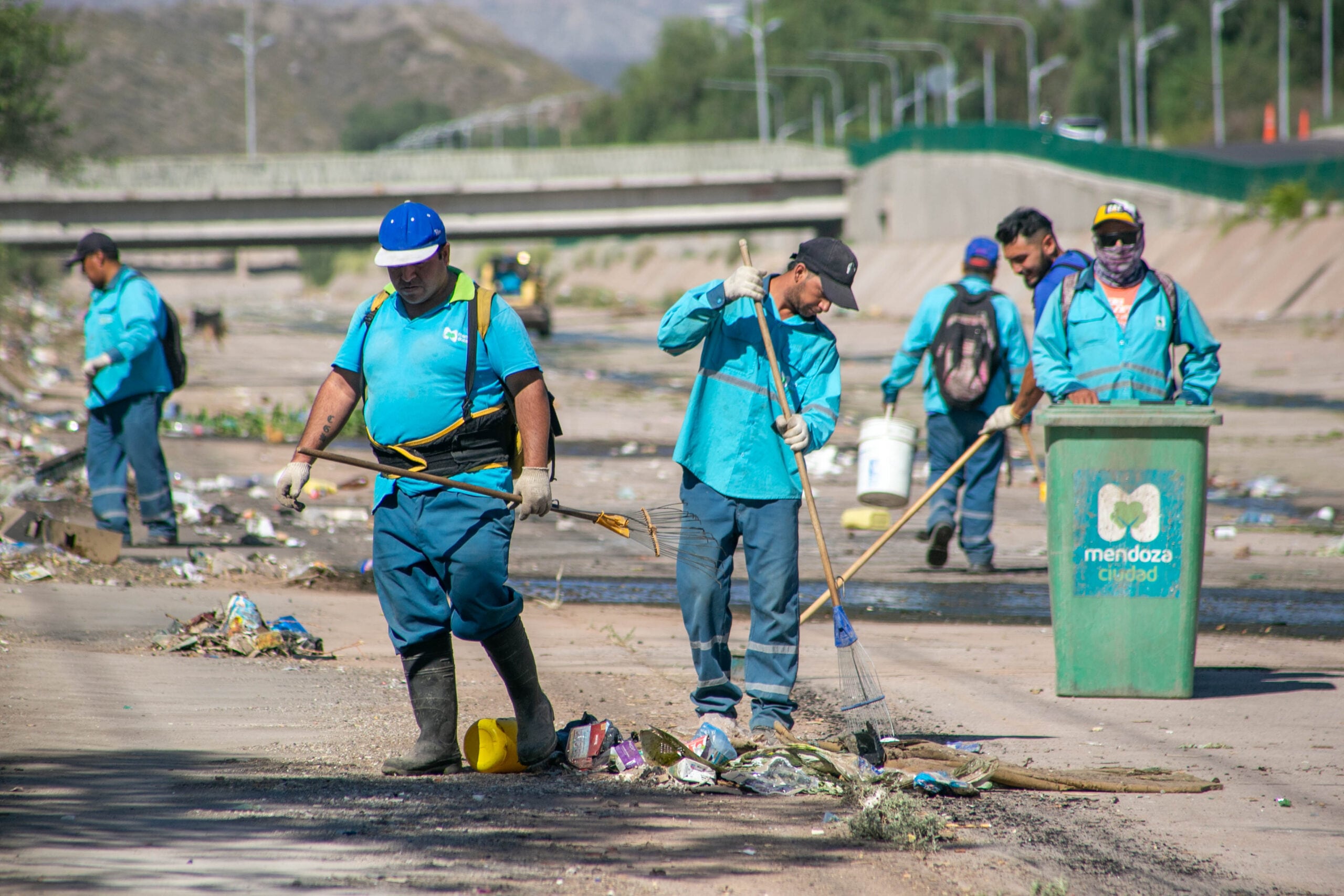 Se limpiaron 530 toneladas de residuos del canal Papagayos