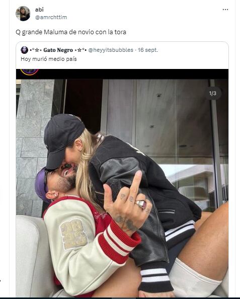 ¿Maluma y La Tora juntos? la foto que abrió debate en Twitter