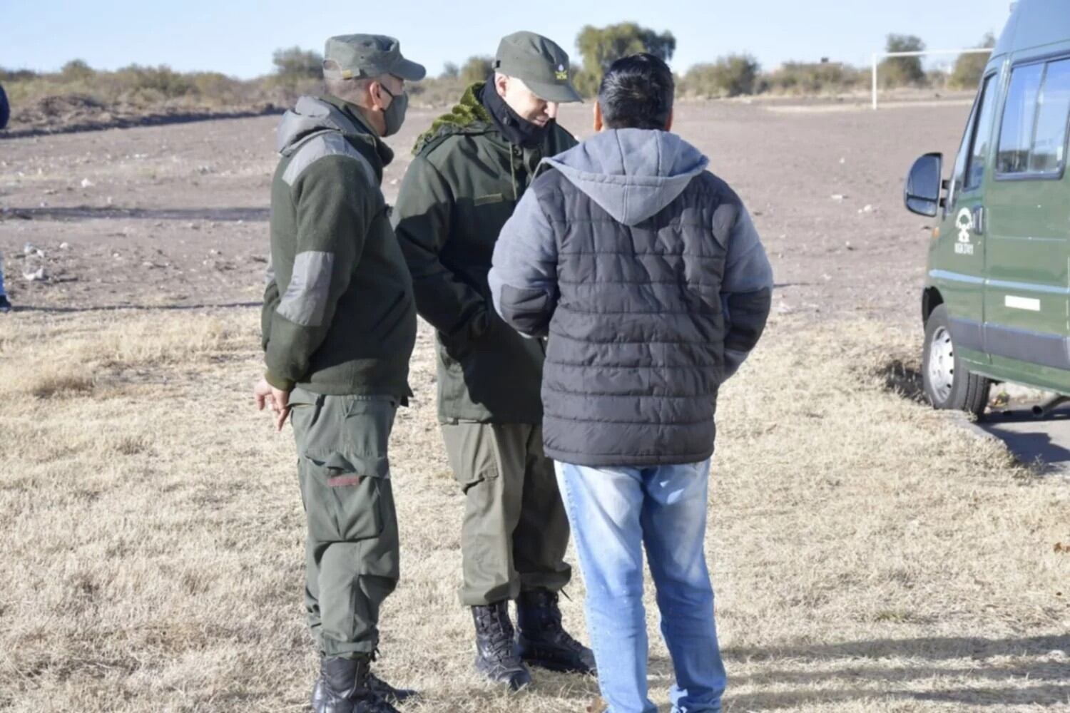 Gendarmería participa de la reconstrucción del caso Guadalupe Lucero (Foto: El Diario de la República) 