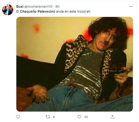 Charly García también fue parte de los memes. 