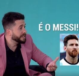 Una rapera brasileña cree que Messi nació en su país y que luego se hizo periodista deportivo.