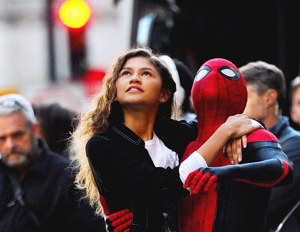 Tom Holland y Zendaya.