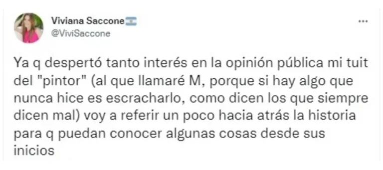 Viviana Saccone siguió sumando historias truncadas con albañiles y genera sensación