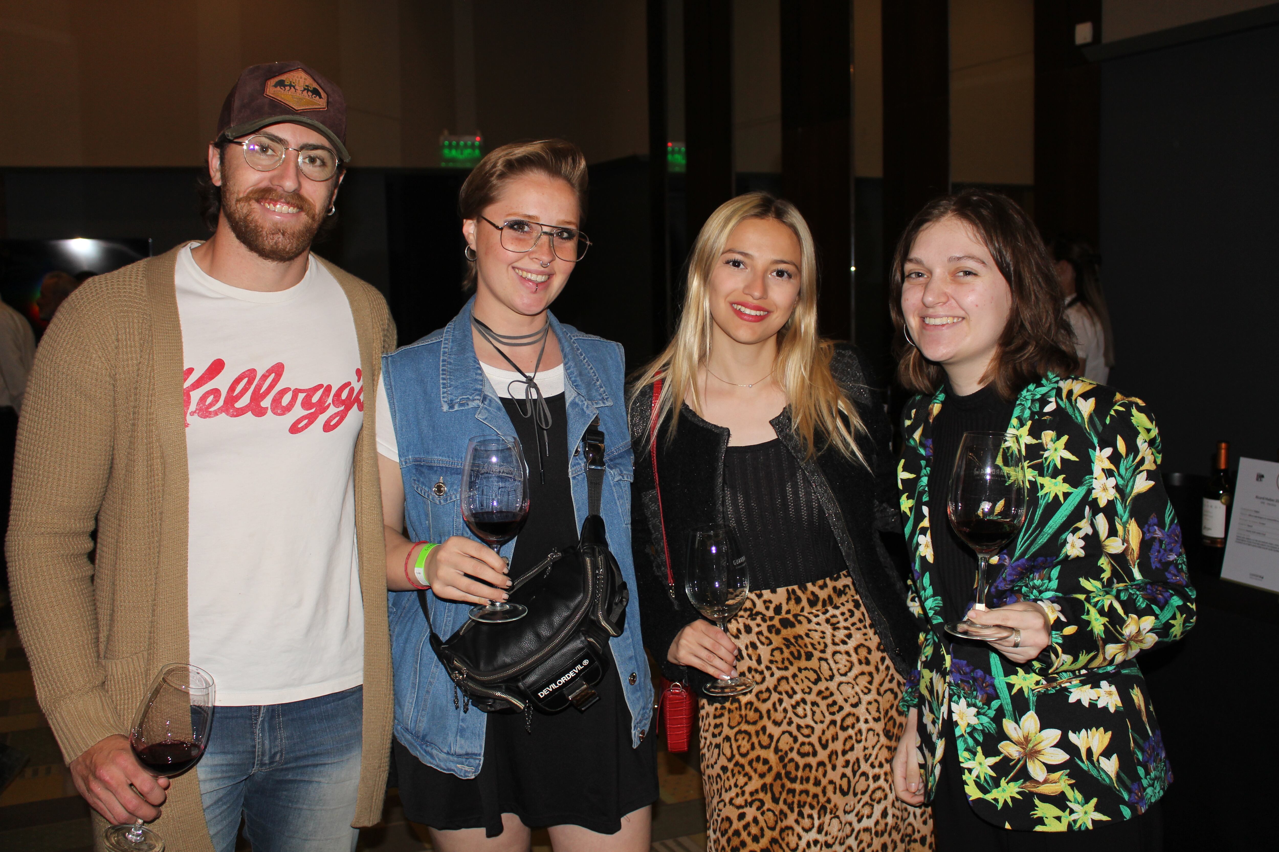 Ian Cortese, Consuelo Martini, Milagros Vargas y Emilia Salem