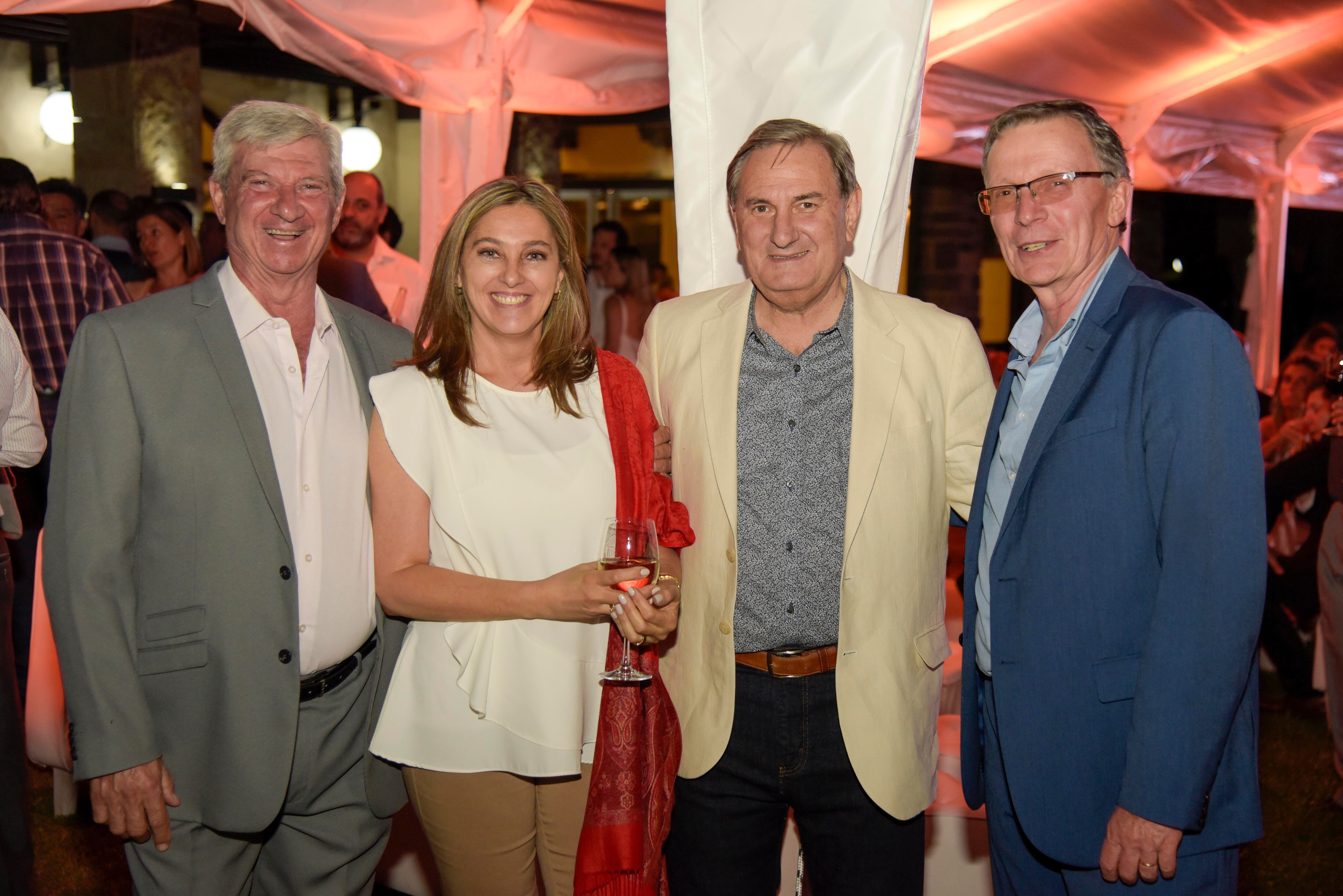 Jorge Panella, Patricia Palazzi, Juan Carlos Meca y Eduardo Bargazzi.