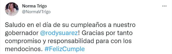 El saludo a Suárez por su cumpleaños