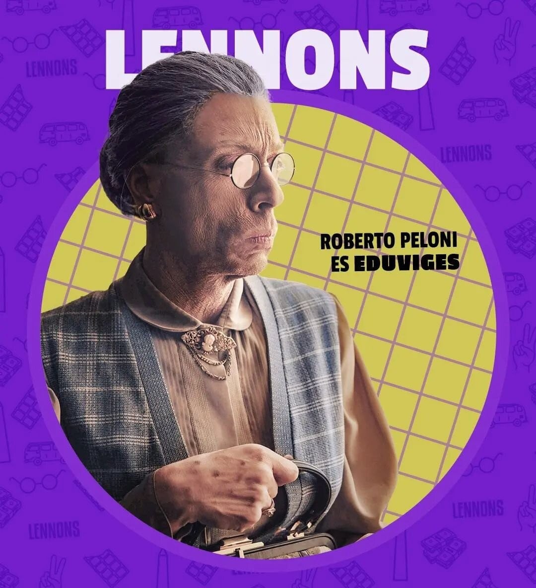 Roberto Peloni es Eduviges en la última película de José Cicala