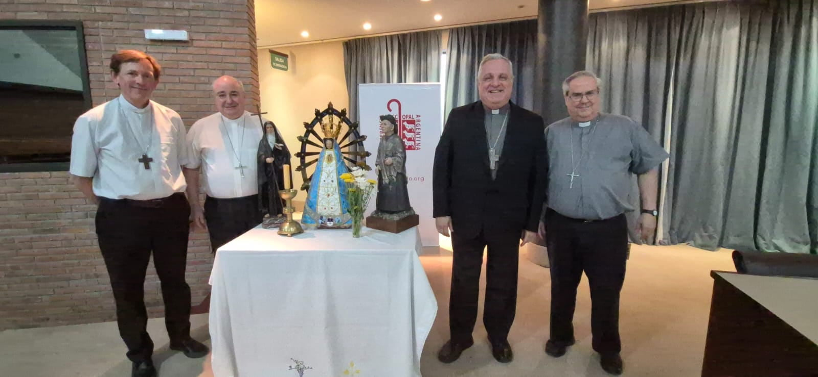 Marcelo Colombo: “Se ha triplicado la asistencia a personas que van a buscar un plato de comida”. Foto: Gentileza