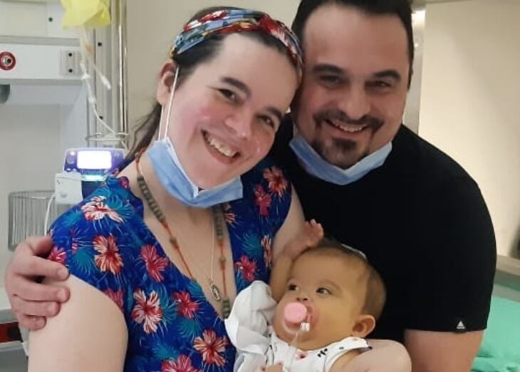 Isabella falleció este sábado tras luchar con problemas de salud desde su nacimiento.