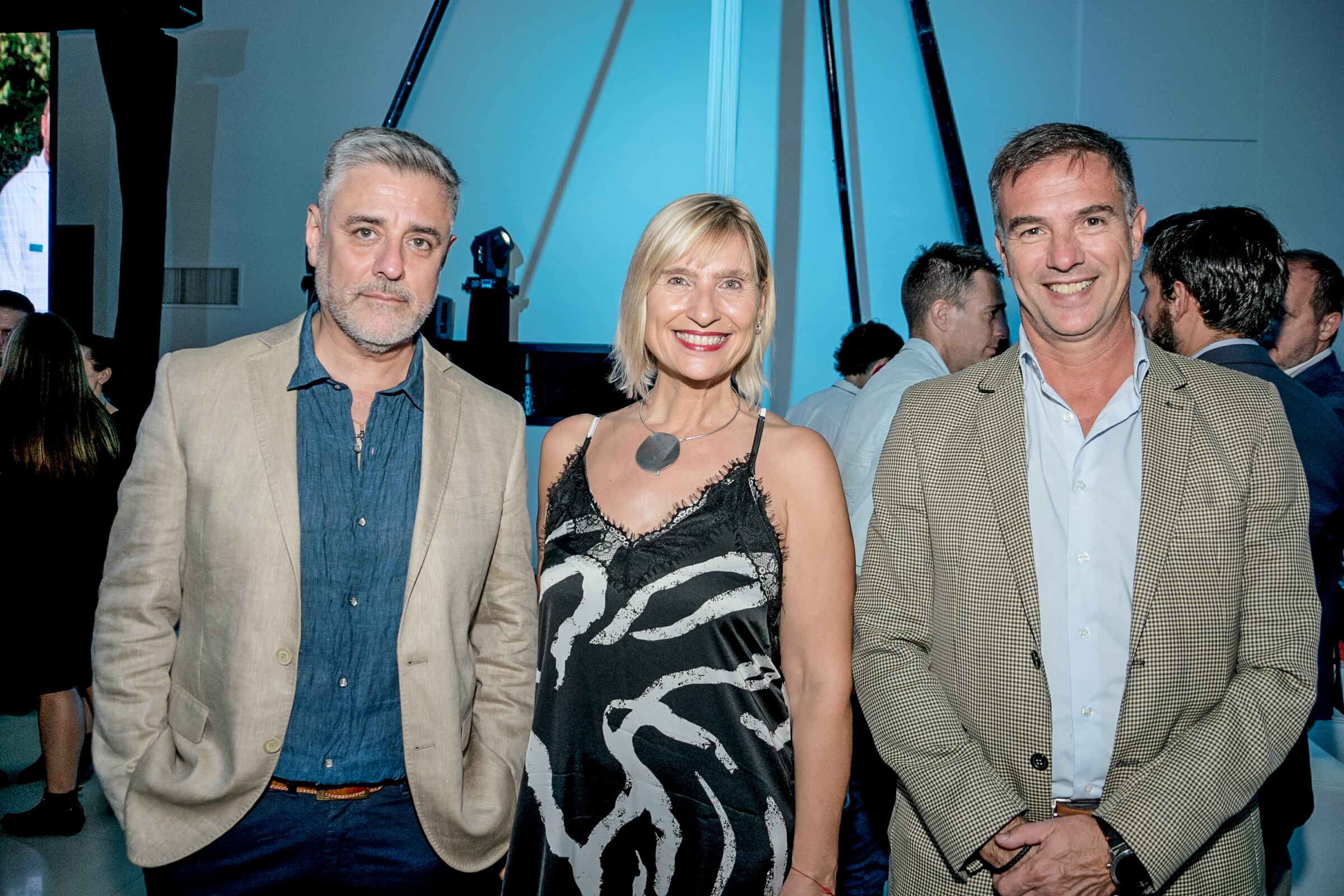 Adrián Arias Posada, Silvia Acosta y Hernán Piva de OSDE
PH: Romi Abel