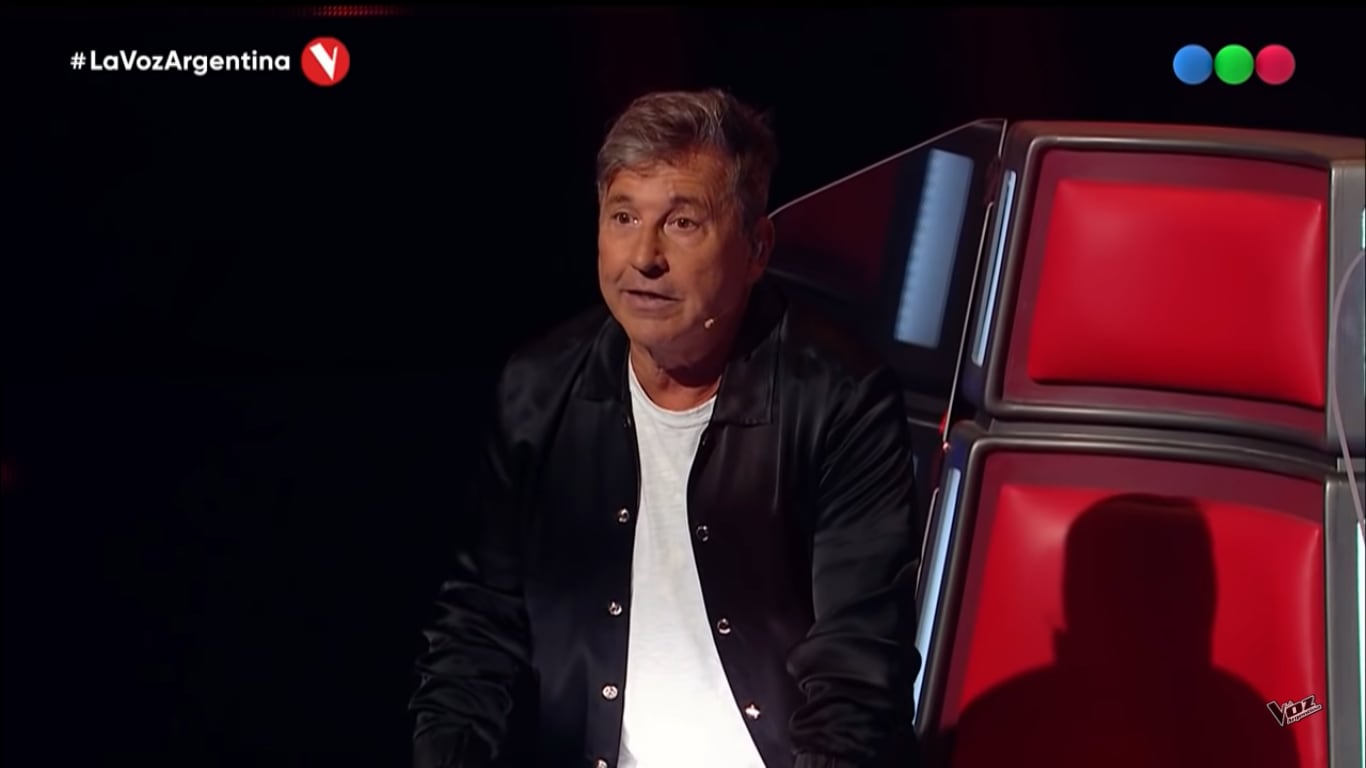 Ricardo Montaner se disculpó con Ignacio Sagalá. El joven lo eligió como coach. / La Voz Argentina - Telefe