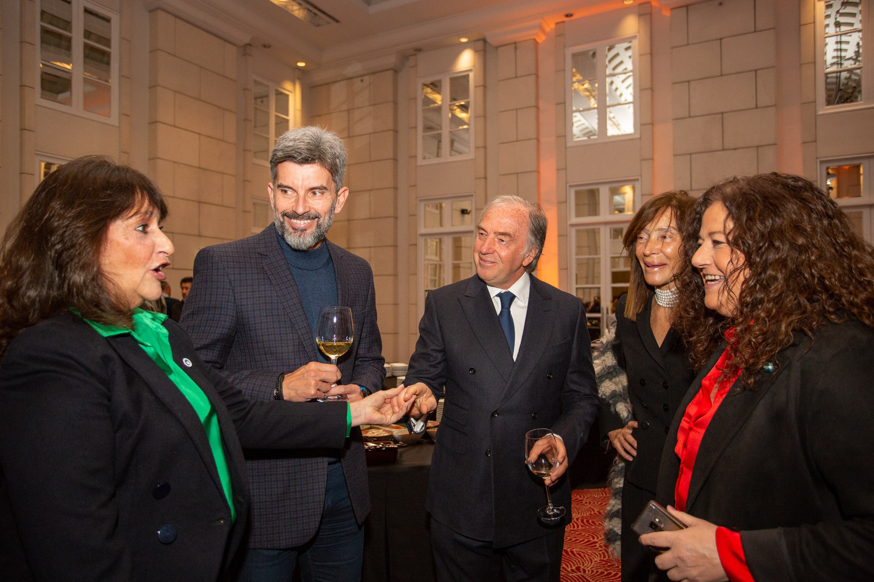 Ulpiano Suarez estuvo presente en la presentación de Mendoza como Capital Iberoamericana de la Armonía Gastronómica. Foto: Prensa Ciudad de Mendoza