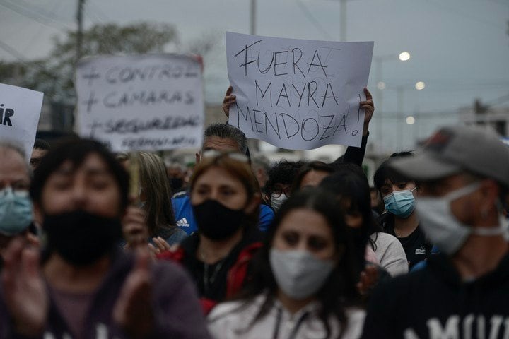 Vecinos de Quilmes reclamaron seguridad tras el asesinato de Lucas Cancino - 