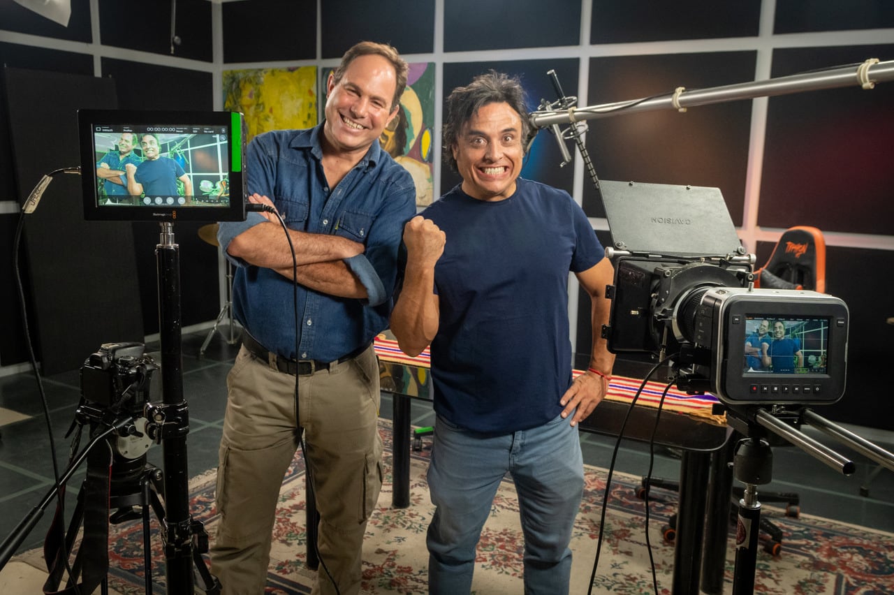 Rodrigo Galdeano y Julian Chabert hacen un programa de humor "La Brecha" que se trasmite por youtube 

Foto: Ignacio Blanco / Los Andes 