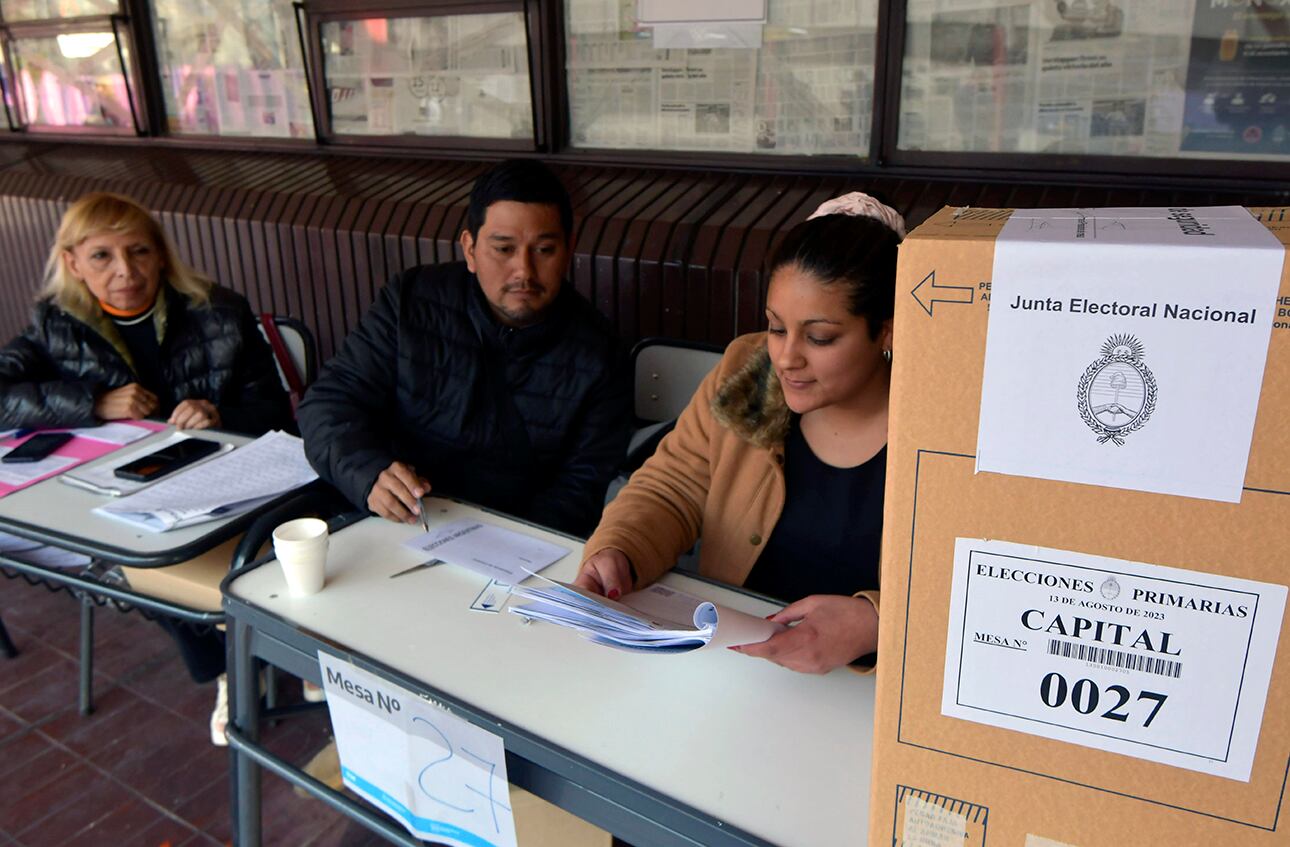 Elecciones PASO Primarias , abiertas, Simultáneas y Obligatorias 2023
Foto:  Orlando Pelichotti

