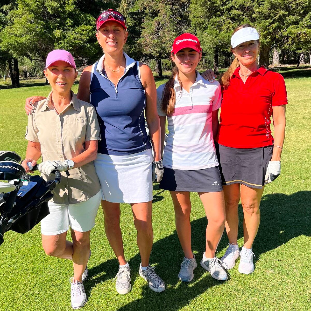 Diana Rubio, Mariana Rosa, Mariana Masuet y Laura Troncoso. / Gentileza.