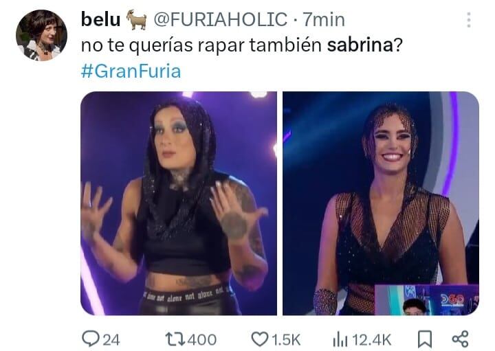 Los mejores memes del regreso de Sabrina y Denisse a Gran Hermano