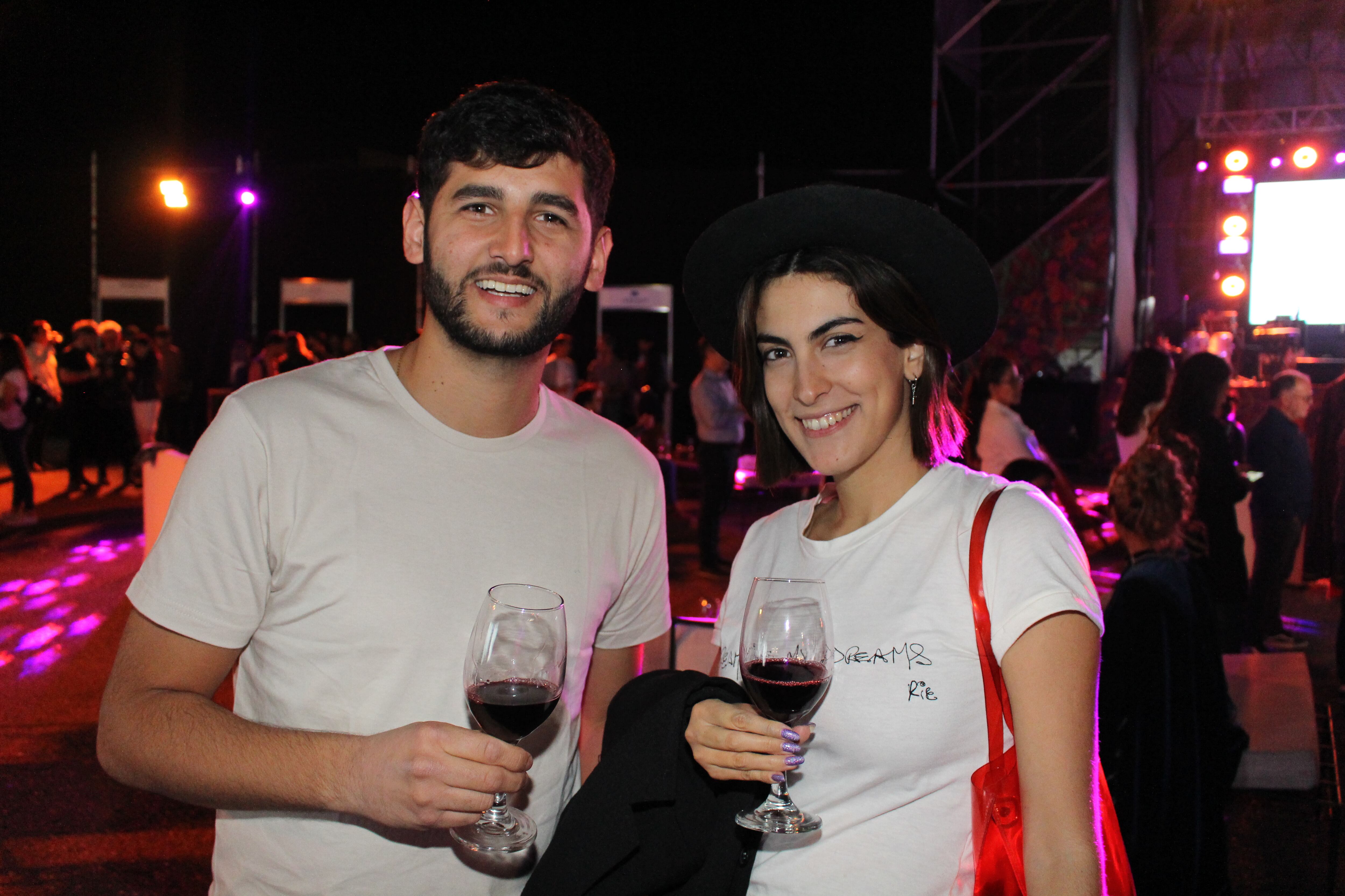 Lucas Vignera y Bianca Priori.