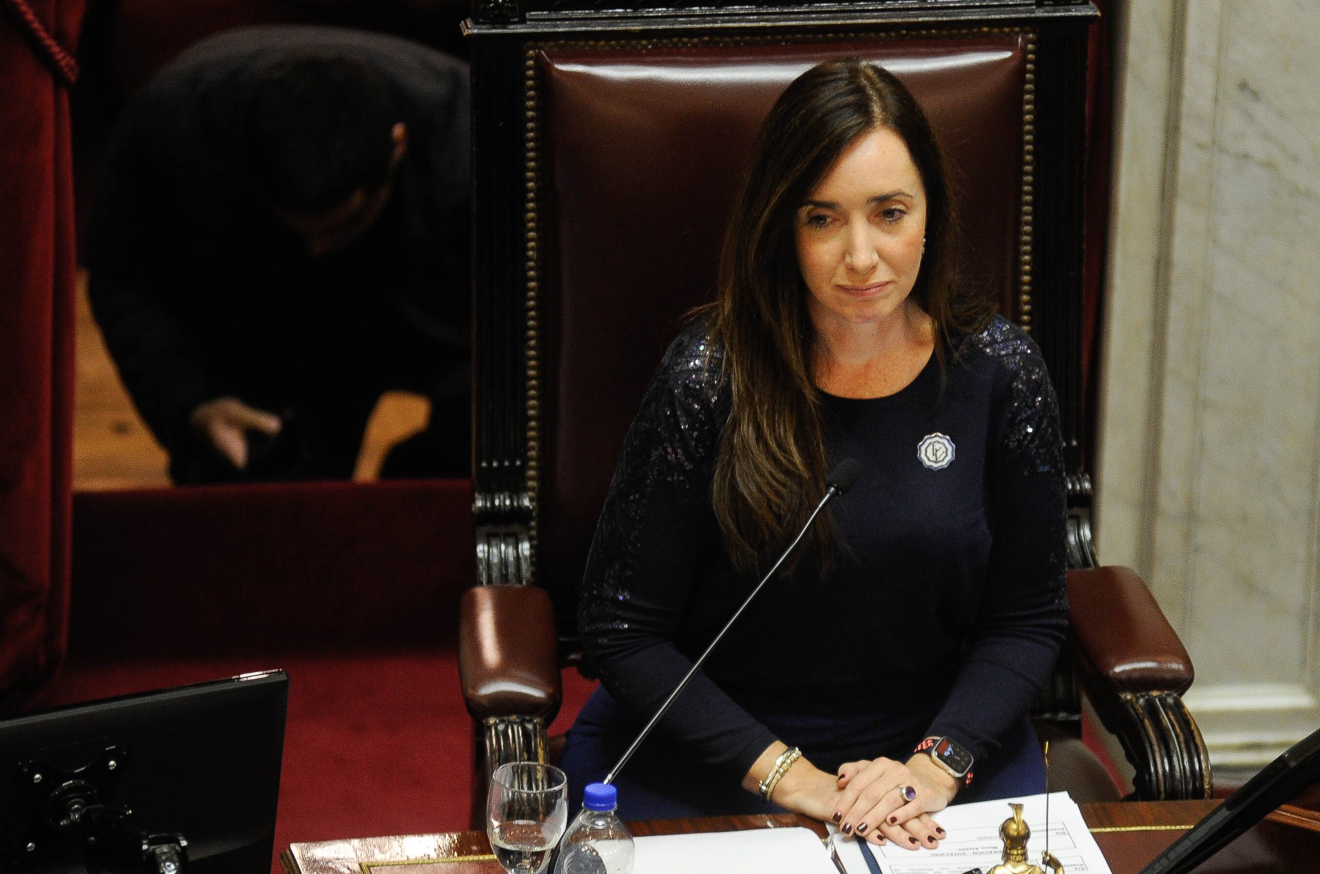 La presidenta del Senado, Victoria Villarruel - Foto Federico López Claro