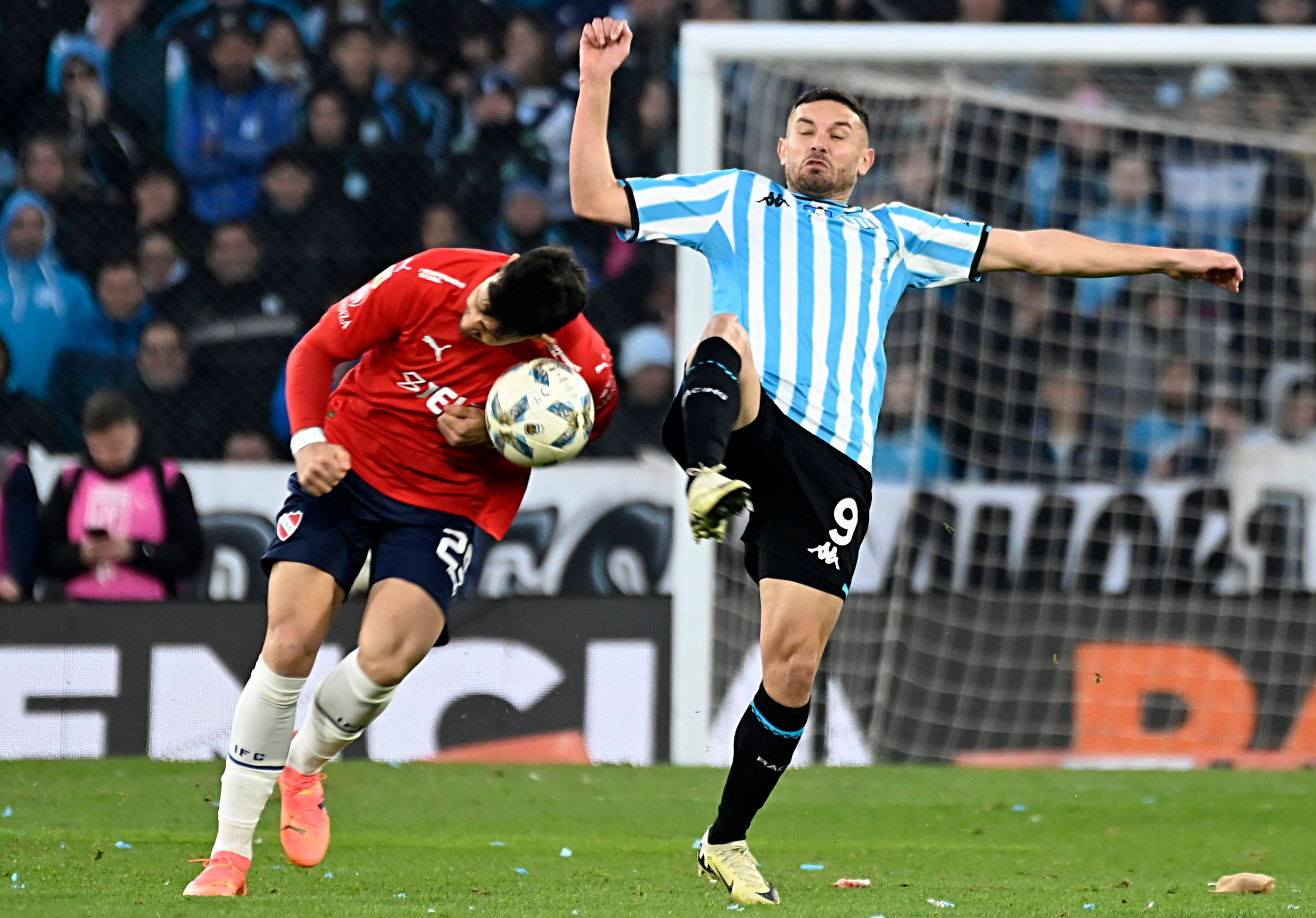 RACING VS INDEPENDIENTE. Fecha 12 Torneo Liga Profesional. Futbol Argentina. Primera Division. 24/8/2024. Fotobaires












