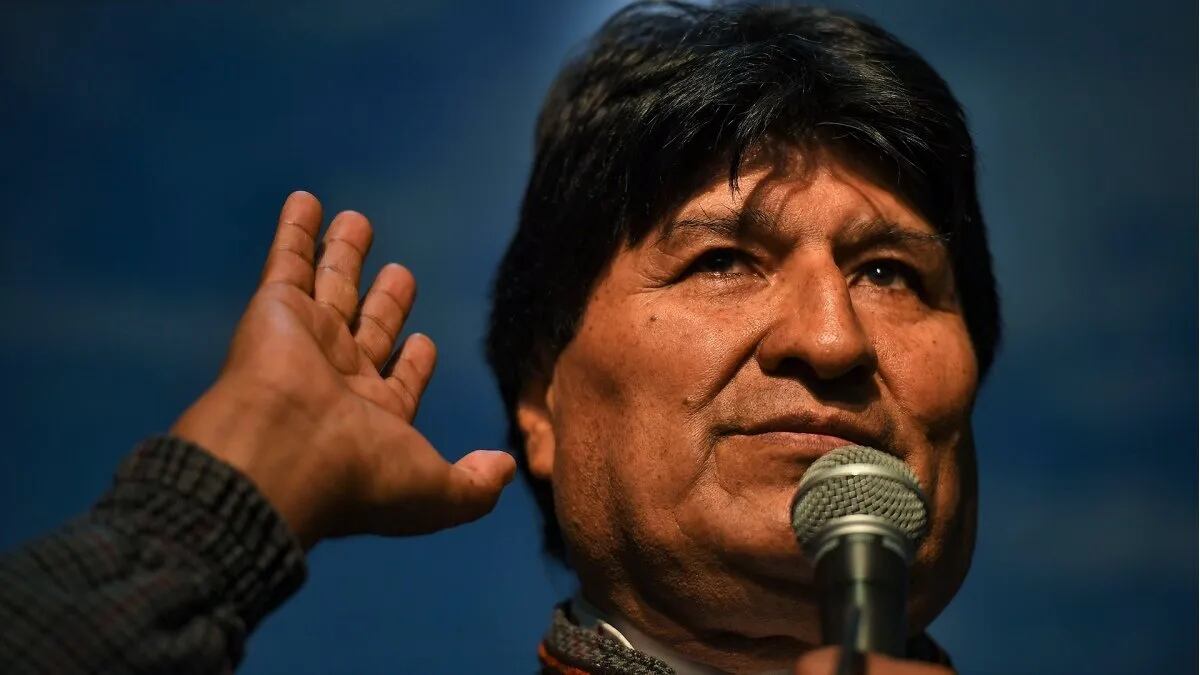 Evo Morales, expresidente de Bolivia.