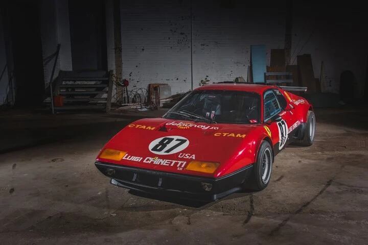 Ferrari 512 BB Competizione utilizada en las 24 Horas de Le Mans de 1978. Se esperan ofertas por más de US$ 1.800.000. / Foto: RM Sotheby's.