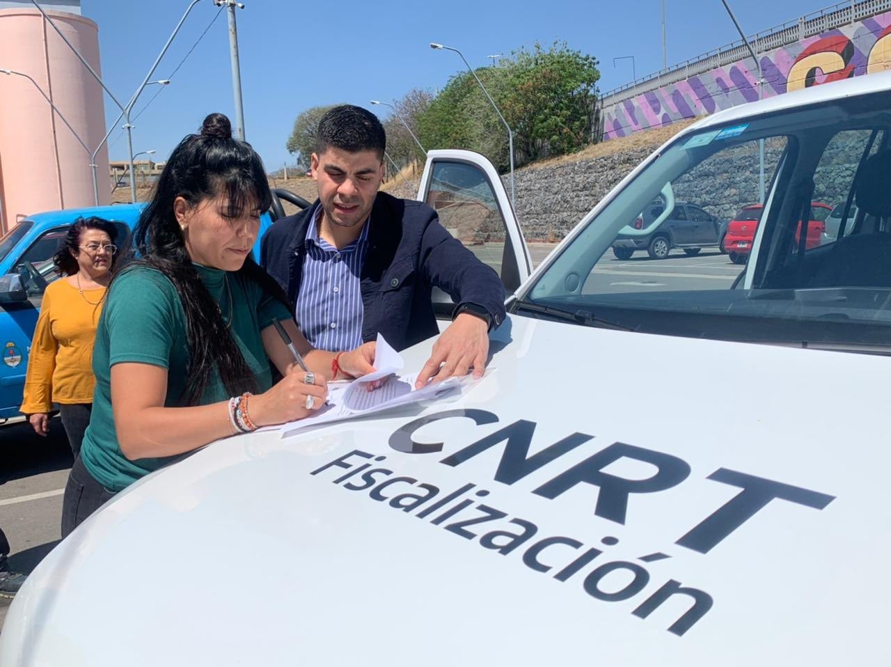 Se retiene a 5 de cada 1.000 colectivos y camiones controlados en rutas mendocinas por irregularidades. Foto: CNRT