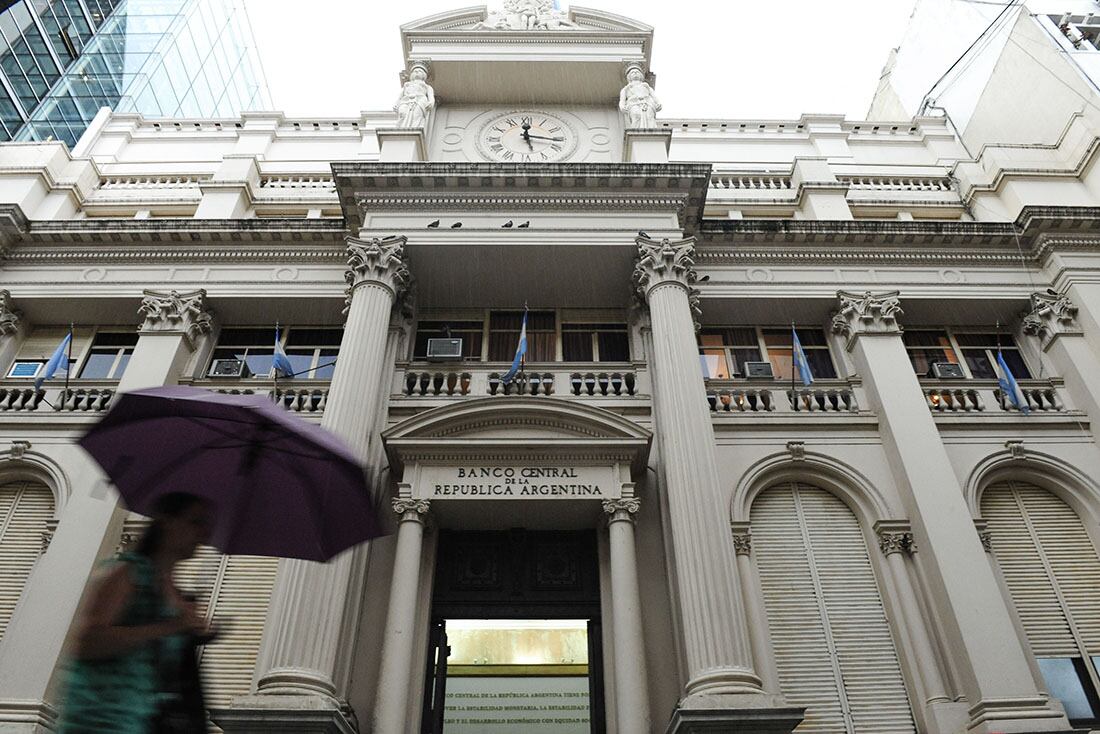 Fachada del Banco Central de la República Argentina. Foto: Gentileza