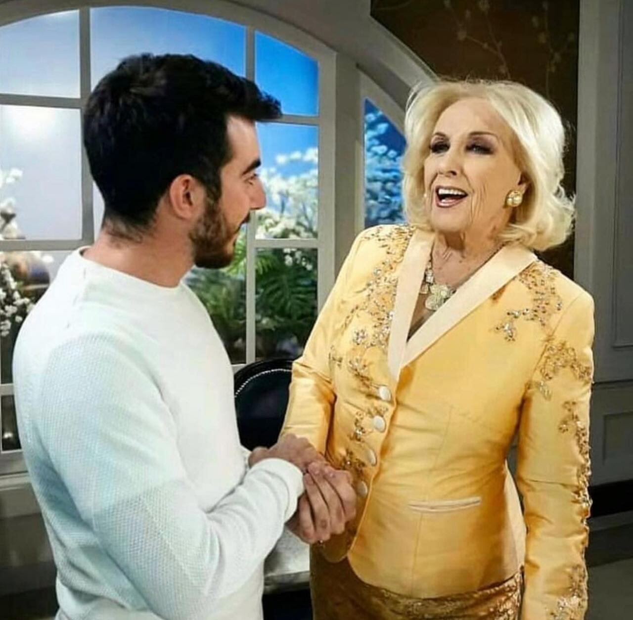 Lucas Castro y Mirtha Legrand se conocen desde hace casi doce años