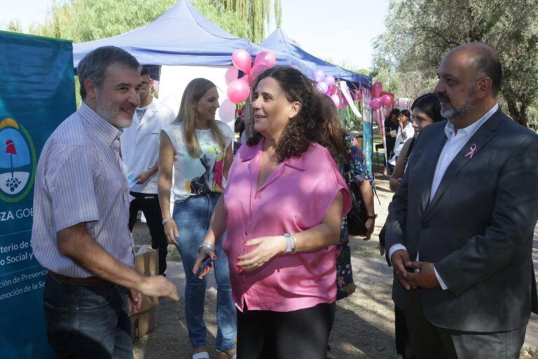 La ministra de Salud, en Maipú.