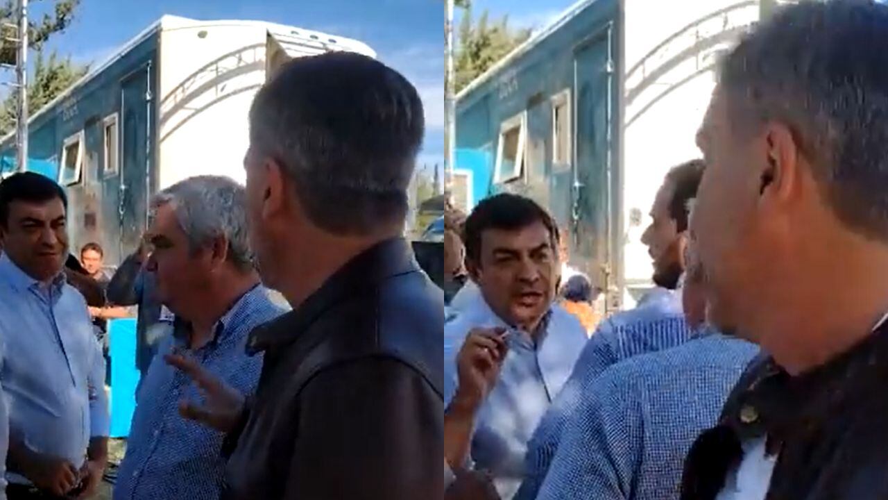 El tenso cruce entre Omar De Marchi y Mario Vadillo en la Fiesta de la Ganadería: “Corruptito de medio pelo”