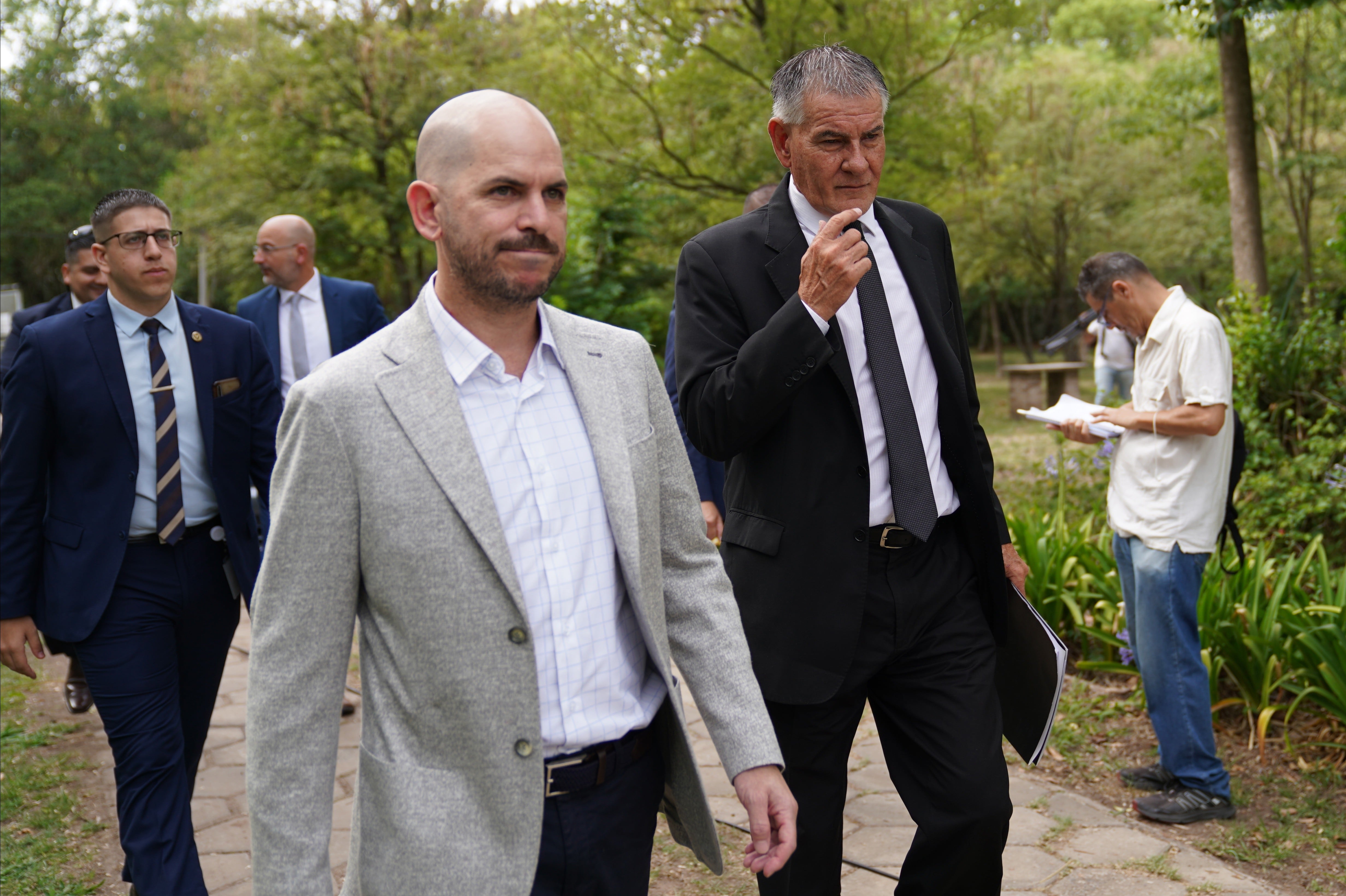 Sergio Massa se reunió con la Mesa de enlace del campo por la sequía. / Foto: Clarín