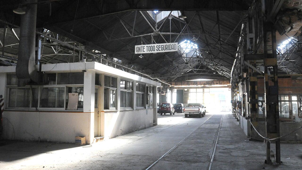 La antigua estación del tranvía mendocino.

Foto: Ignacio Blanco / Los Andes

