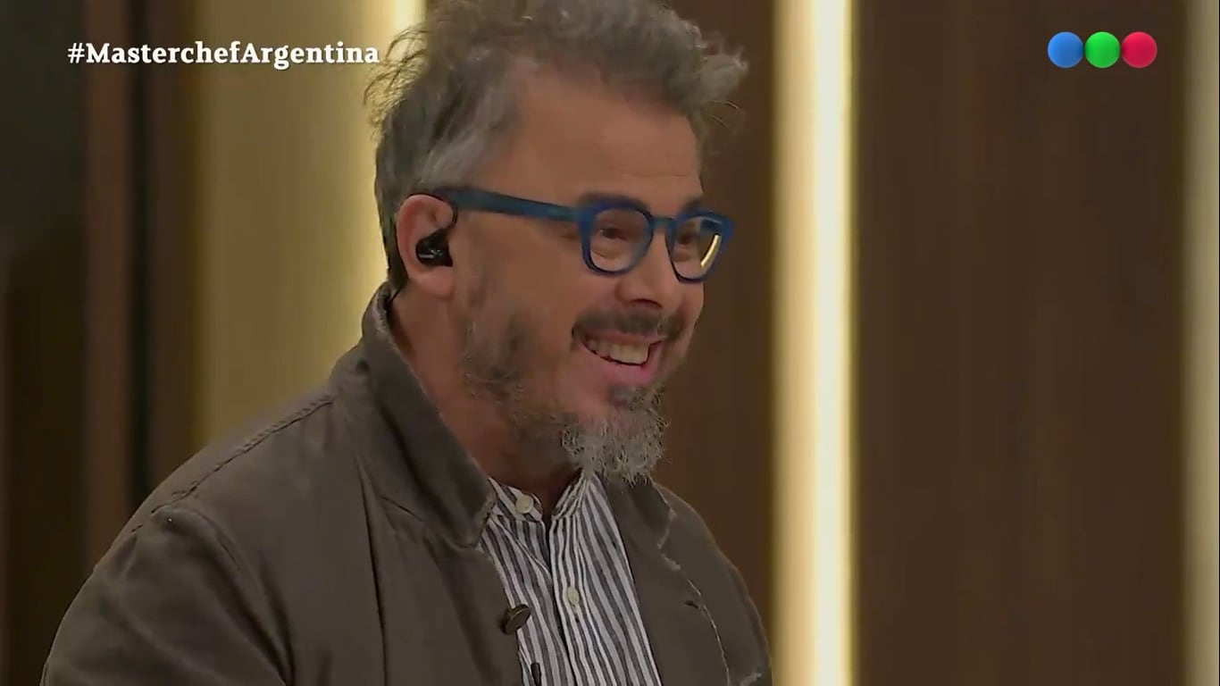 Donato de Santis se tentó de risa al escuchar los apellidos de Gastón Soffritti en Masterchef Celebrity 3