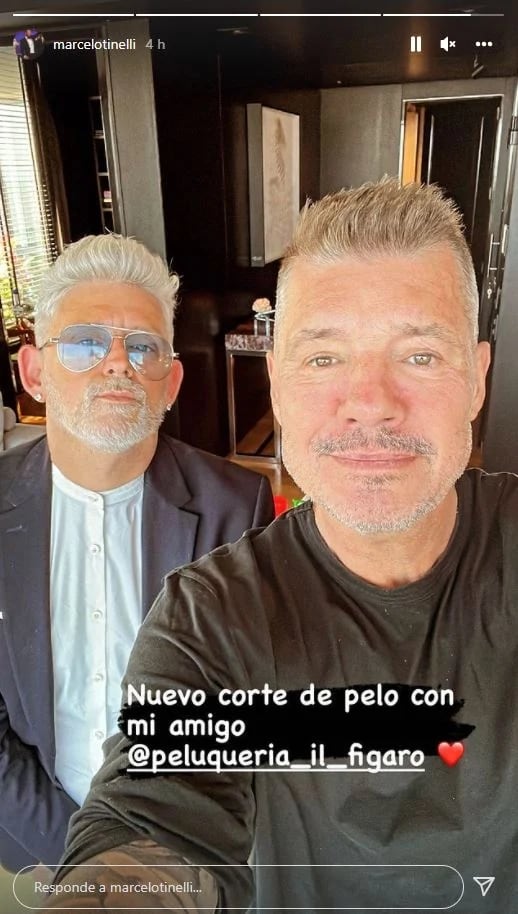 Marcelo Tinelli sorprendió con su cambio de look tras cumplir 62 años