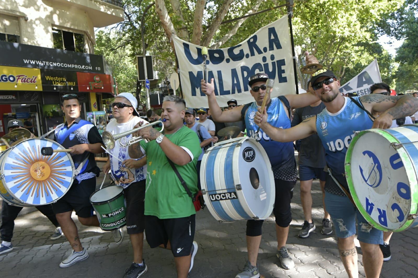 Maifestación a favor de la minería en Mendoza. Orlando Pelichotti / Los Andes