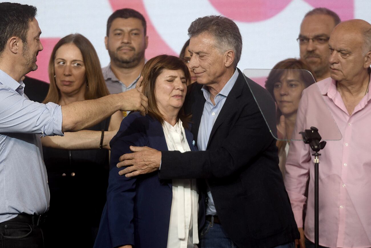 Patricia Bullrich, candidata de Juntos por el Cambio, aceptó la derrota. (Federico López Claro)