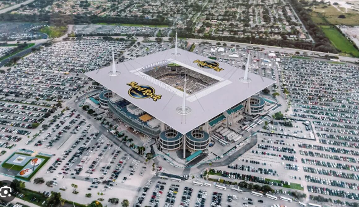 Así es el Hard Rock Stadium donde se jugará la final del torneo (Foto: Captura Viajando Argentina).