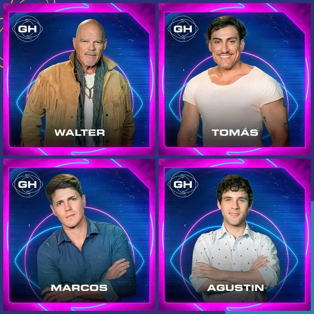 Los 4 nominados de Gran Hermano