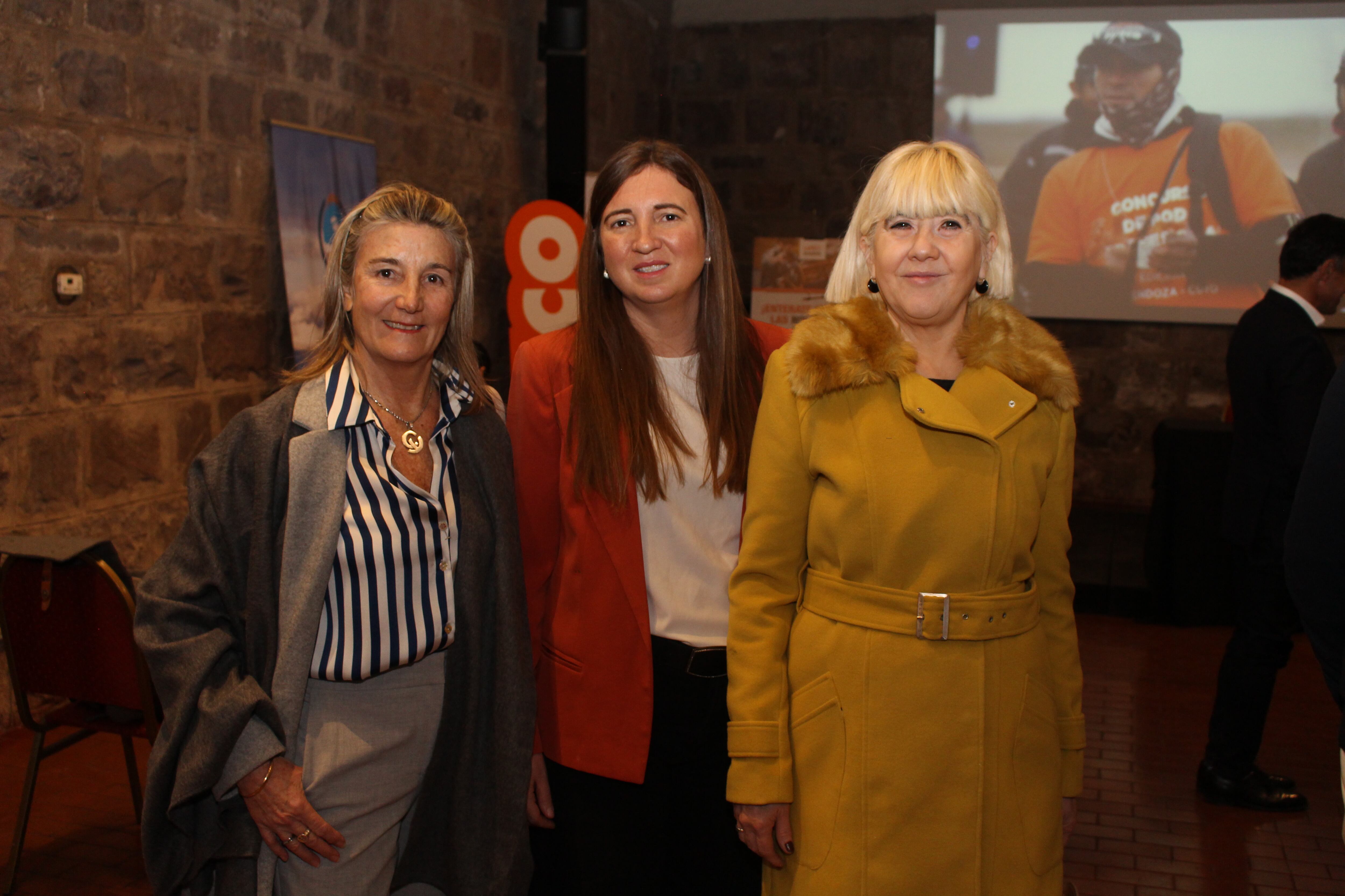 Claudia Yanson, Lorena Mulet y Fatima Villagras.