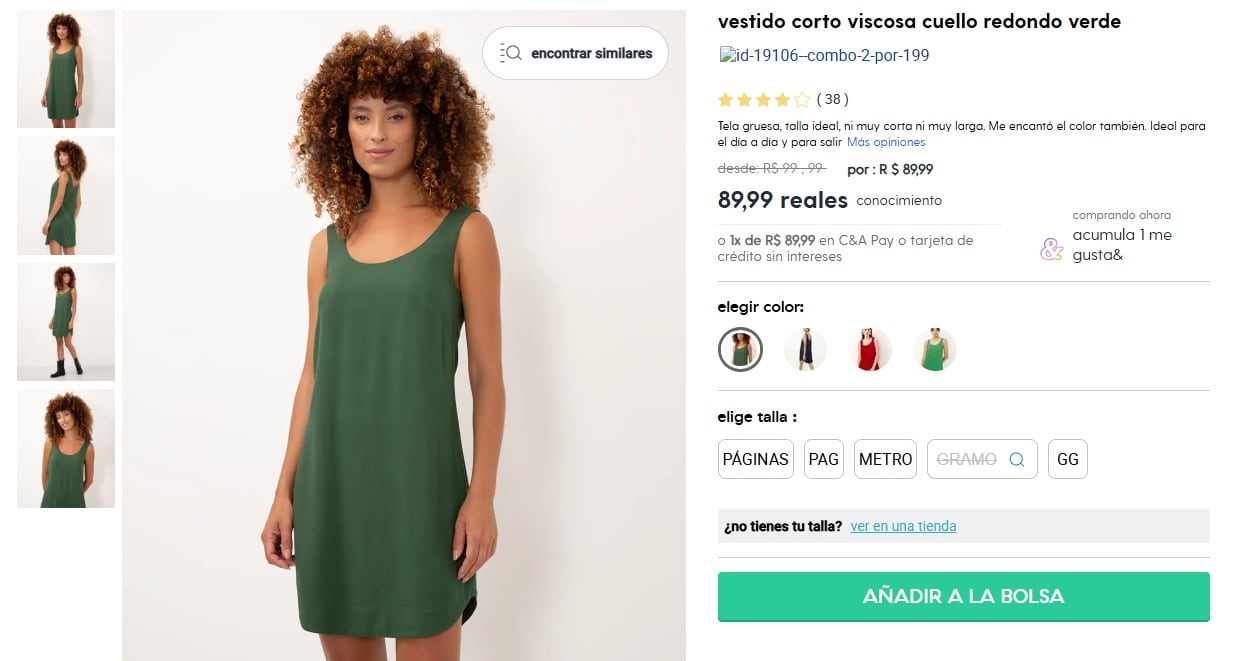 Sorpresa por los precios en Brasil: cuánto sale la ropa en C&A, la tienda que eligen los argentinos