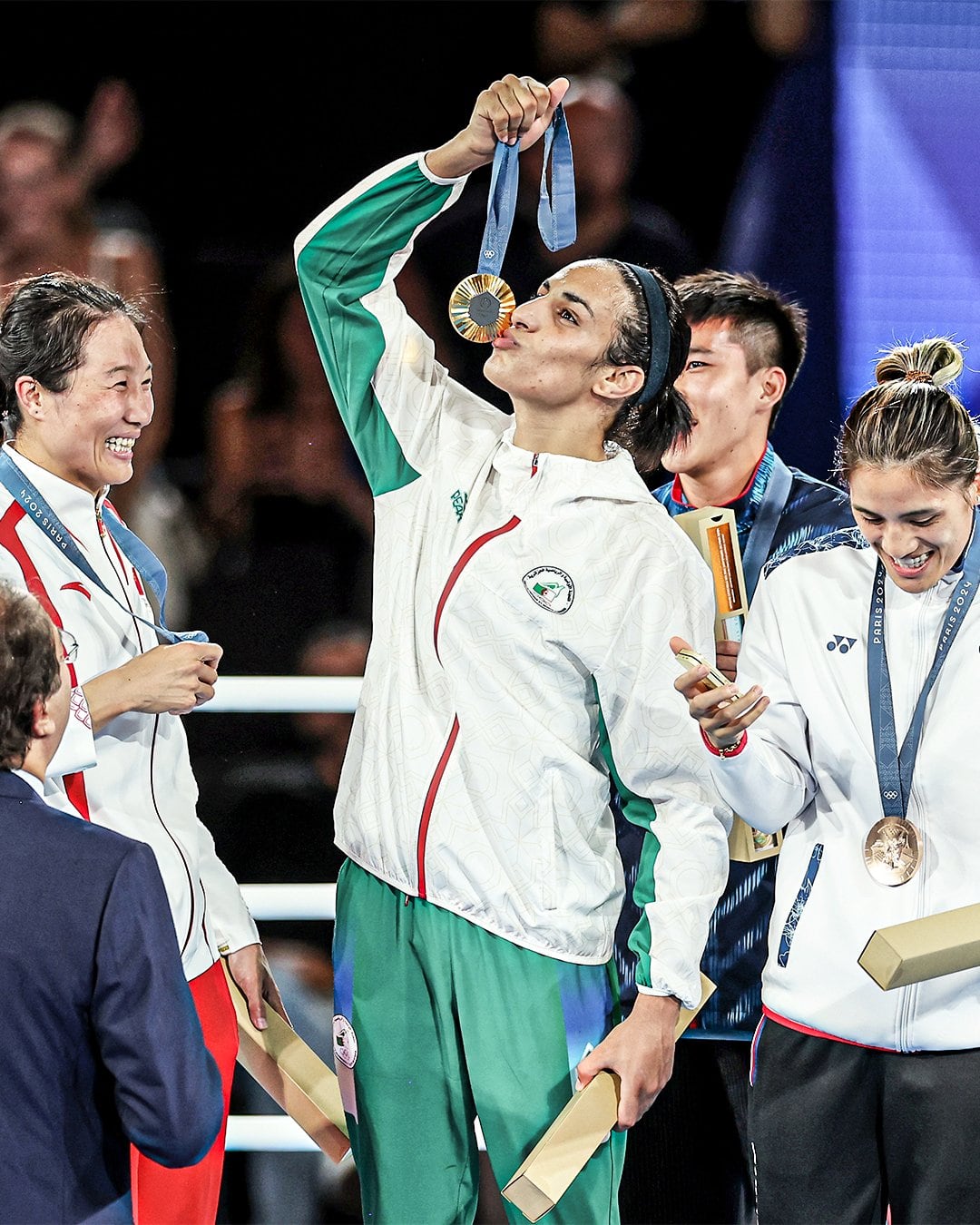 Khelif demostró su habilidad y se hizo con el oro en París 2024 / Foto Gentileza