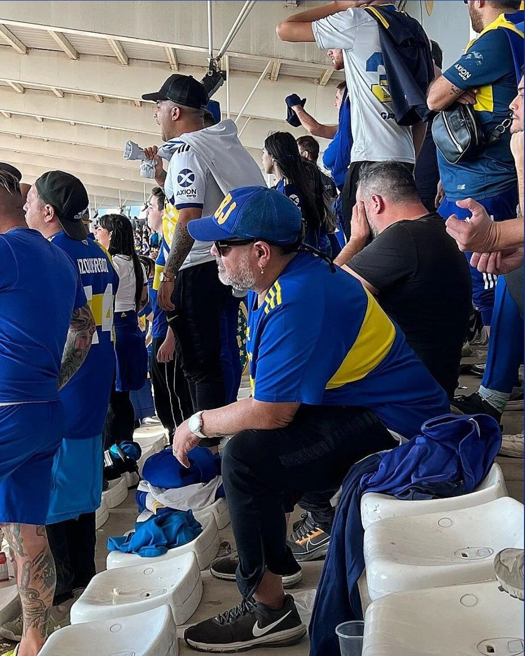 El sorpresivo parecido de un hincha de Boca a Maradona