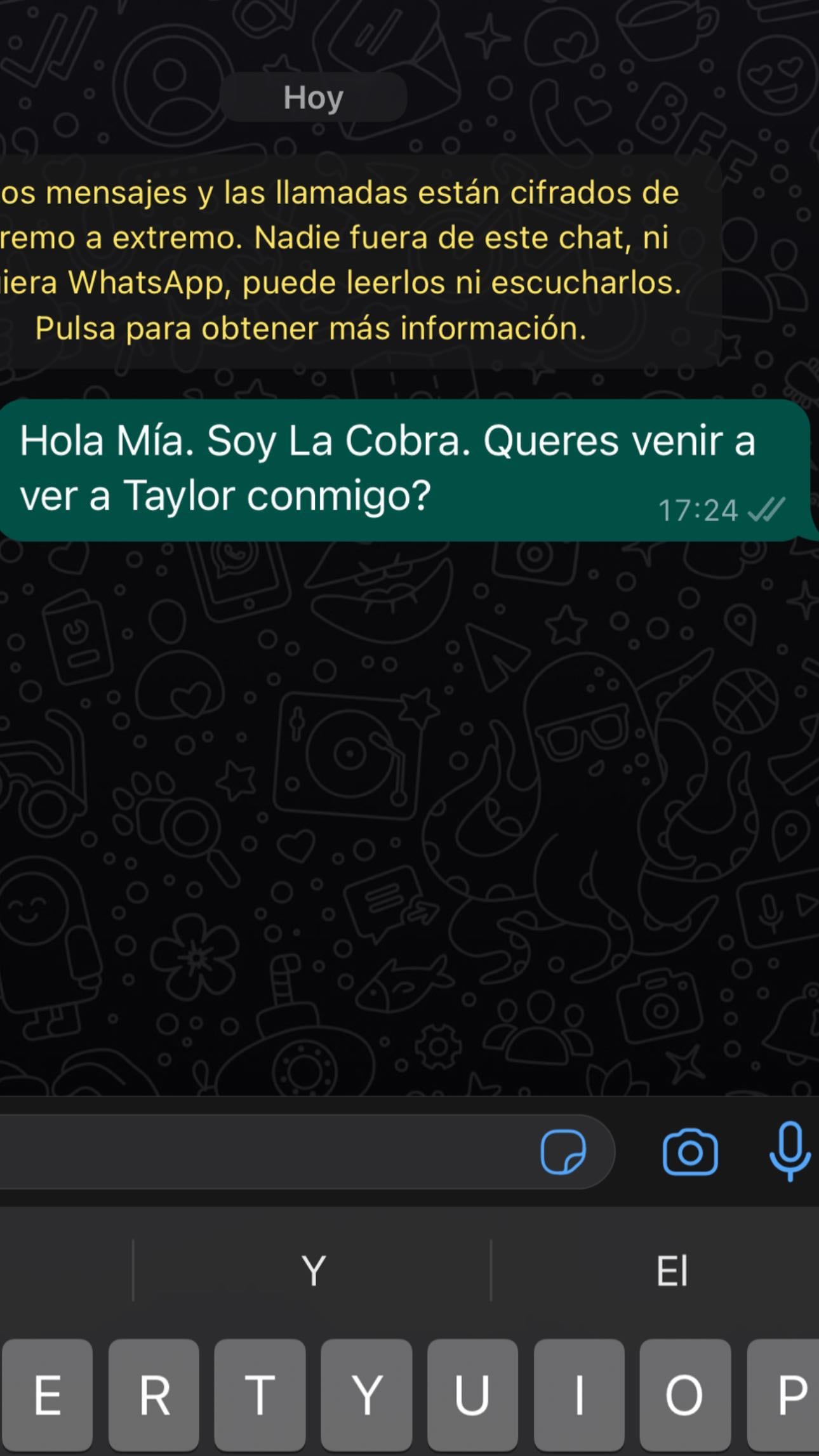 Jimena Barón se puso la diez e invitó a una swiftie sin entradas al recital de Taylor.