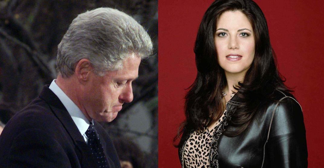 Clinton y Lewinsky. (AP)