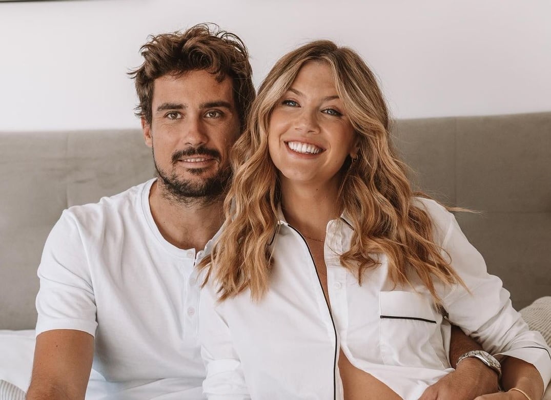 Stephanie Demner y Guido Pella