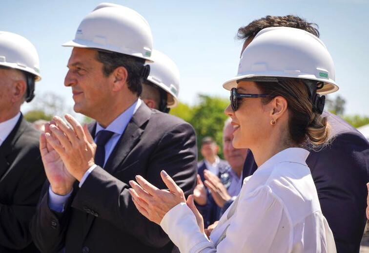 Sergio Massa destacó el inicio del llenado del Gasoducto Néstor Kirchner. Foto: Ministerio de Economía