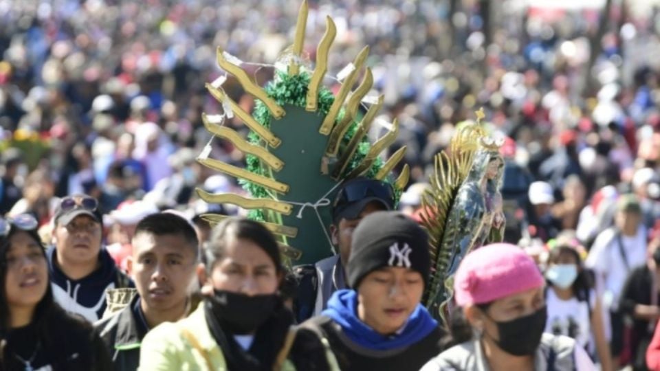 Se estima que más de 12 millones de personas se dirigieron entre el 1 y el 12 de diciembre hacia la Basílica de la Virgen para orar, celebrar y pasar unos segundos ante su imagen. Foto: Antonio Nava