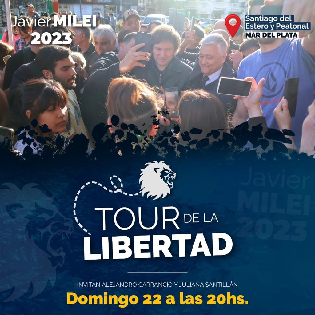 Campaña de Javier Milei