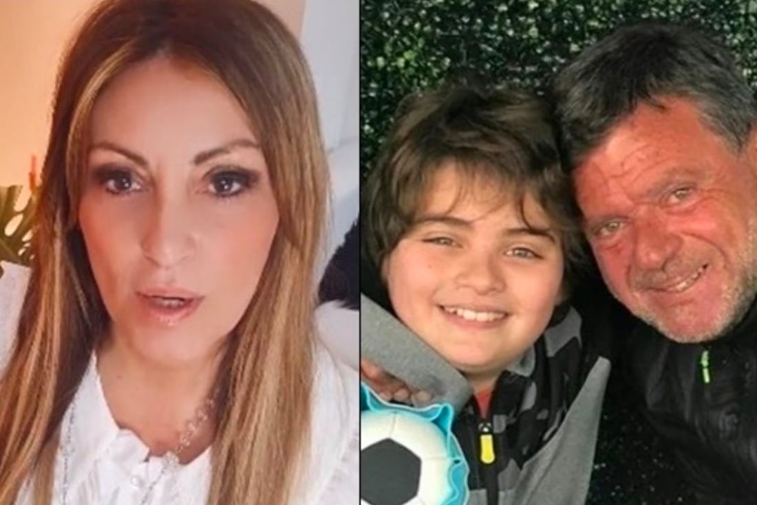 El hijo de Marcela y su exmarido